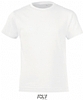 Camiseta Infantil Ajustada Regent - Color Blanco